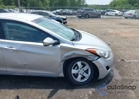 2013 Hyundai Elantra Gls из США, поврежденный, VIN 5NPDH4AE7DH441208
